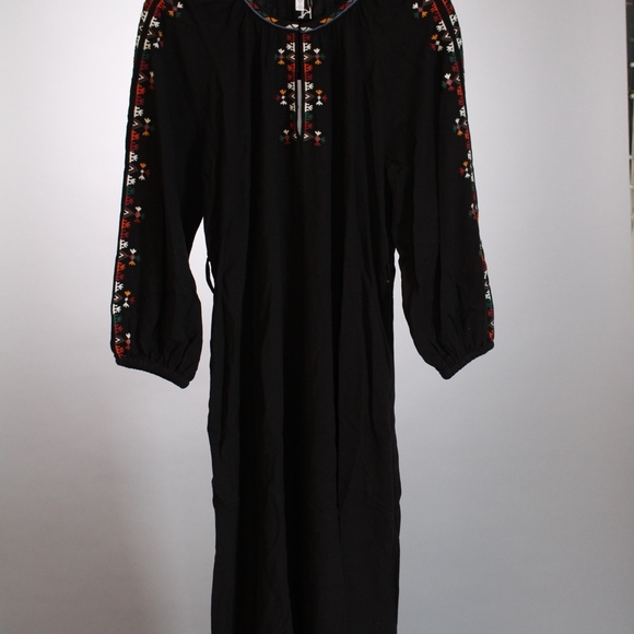& Other Stories Embroidered Peasant Maxi Dress - Picture 6 of 8